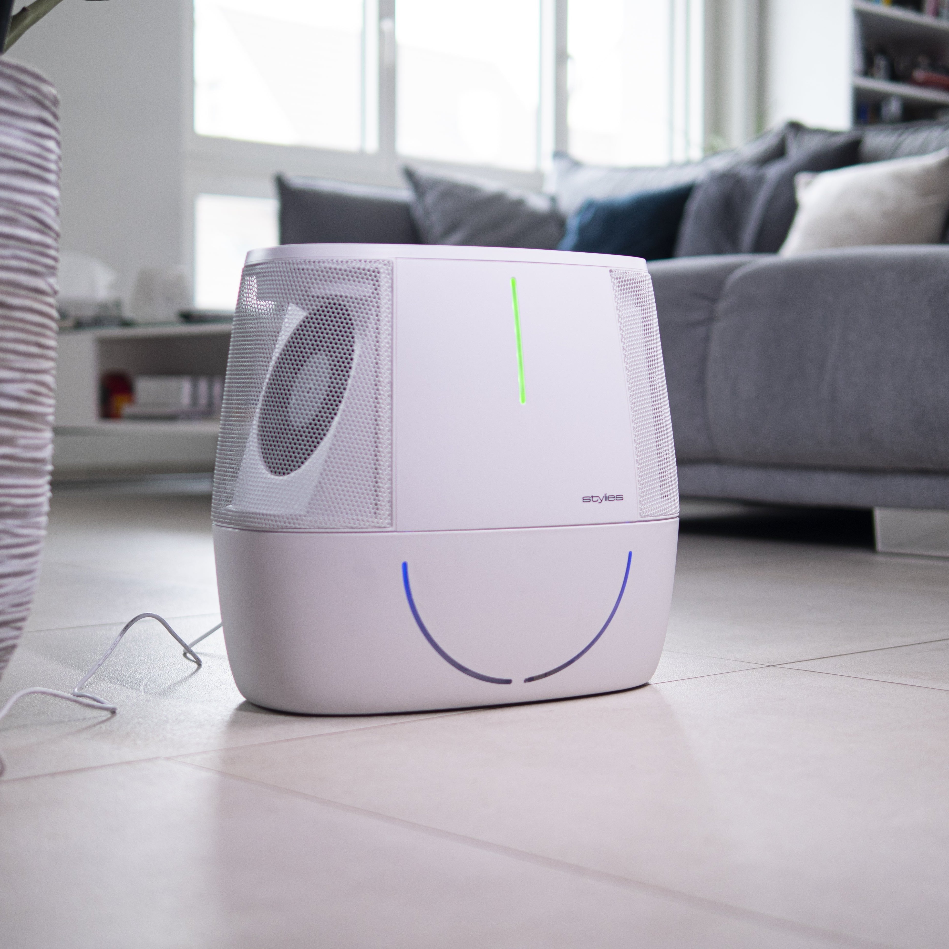 Antares air washer evaporative technology – efficient air purification and humidification, great for allergy sufferers!