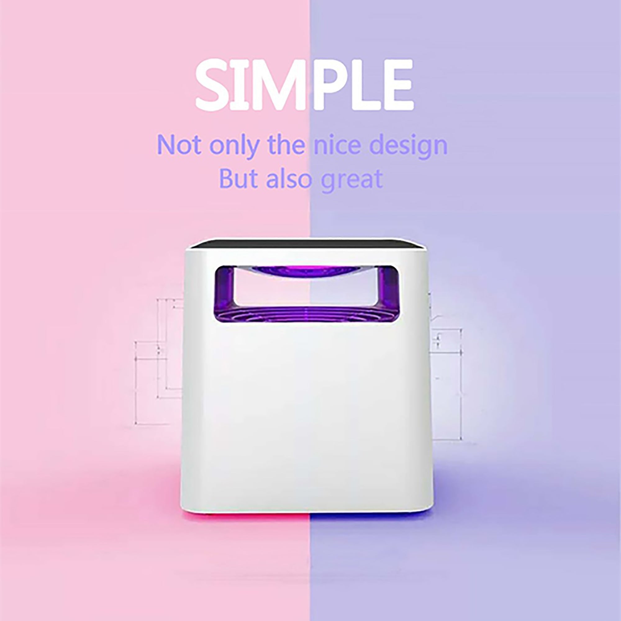 Enif Mückenfalle Leise, Chemiefrei & Effektiv für Ihr Zuhause