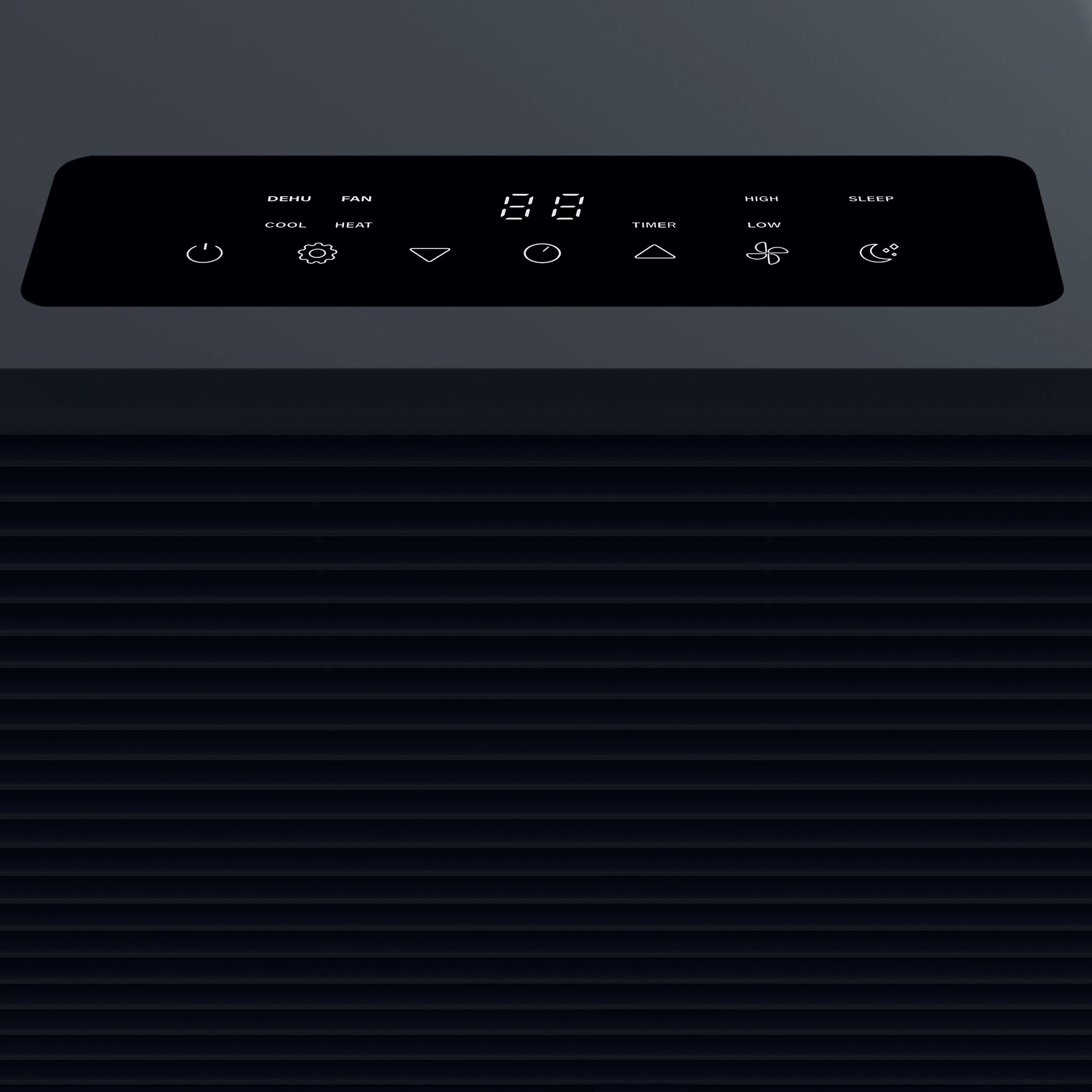 Polarix Polarix Klimagerät 9000 BTU – Schweizer Design, Energieeffiziente Kühlung in Anthrazit & Gold