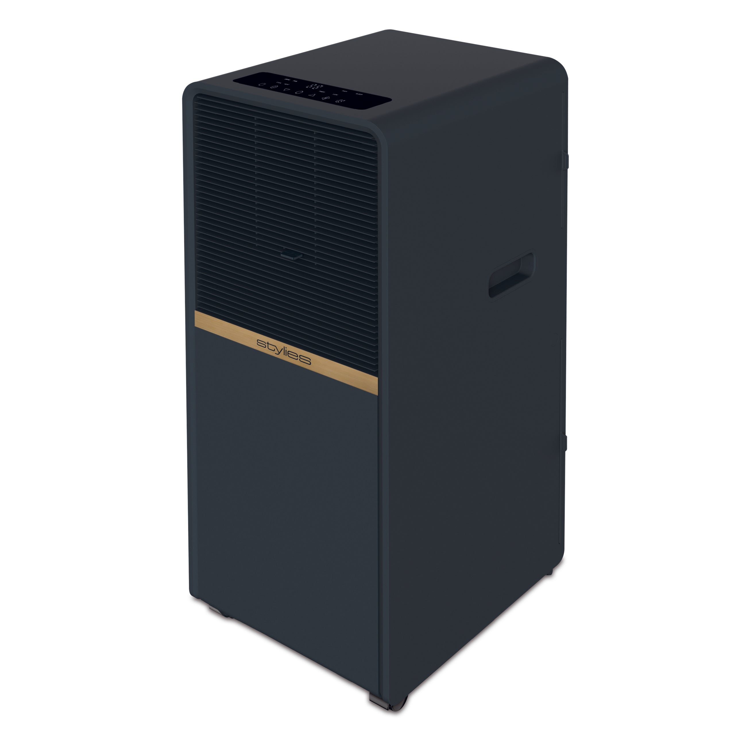 Polarix Polarix Klimagerät 9000 BTU – Schweizer Design, Energieeffiziente Kühlung in Anthrazit & Gold