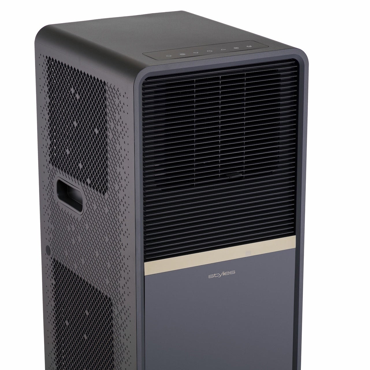 Polarix Polarix Klimagerät 9000 BTU – Schweizer Design, Energieeffiziente Kühlung in Anthrazit & Gold