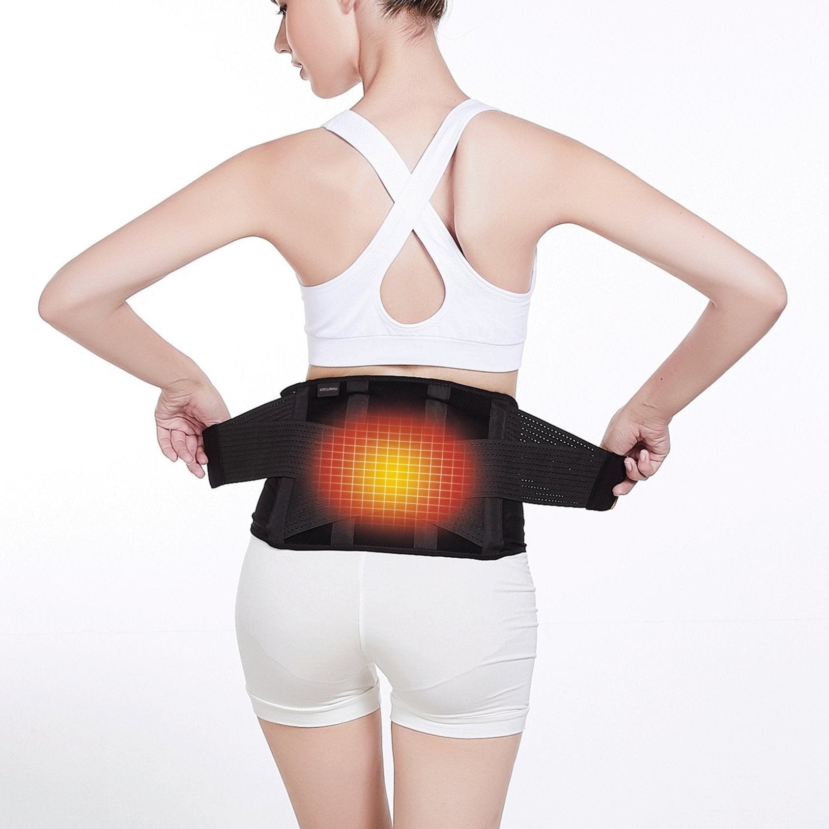 Wärmegürtel Rücken und Nieren Akkubetrieben, perfekt für Motorrad und Roller, Fahrrad