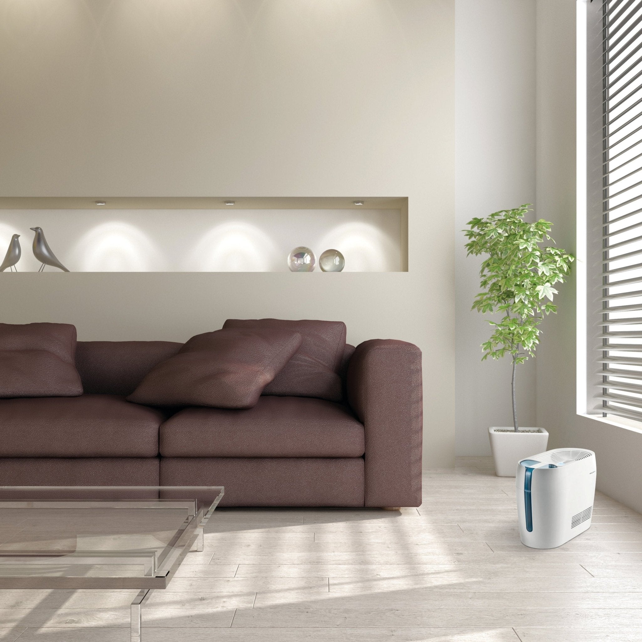 Mira Luftbefeuchter Verdunster - Technologie – Hygienisch, Nachhaltig & Effizient - Stylies - Store.de