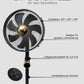 Uranus Metall-Standventilator - Testurteil (Note 1,7)