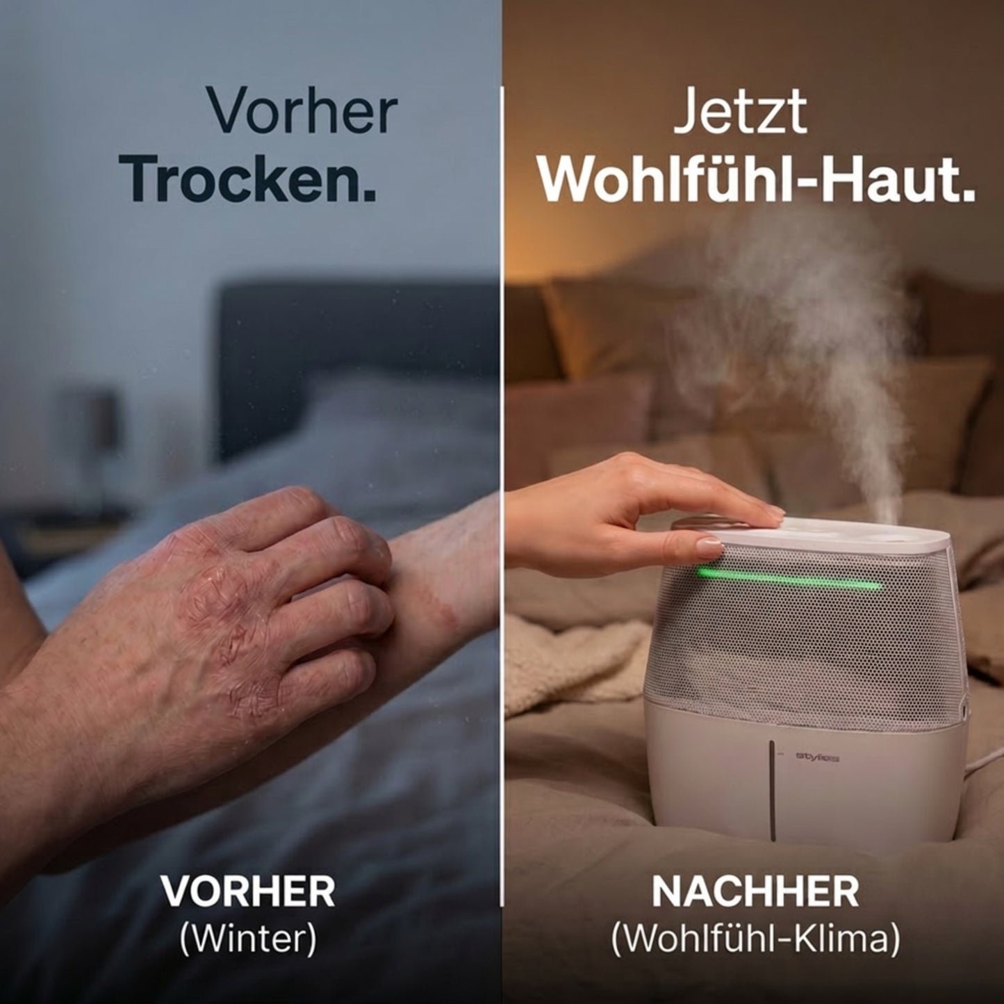 Alaze Pro Humidifier Evaporative Technology Test Winner DtGV