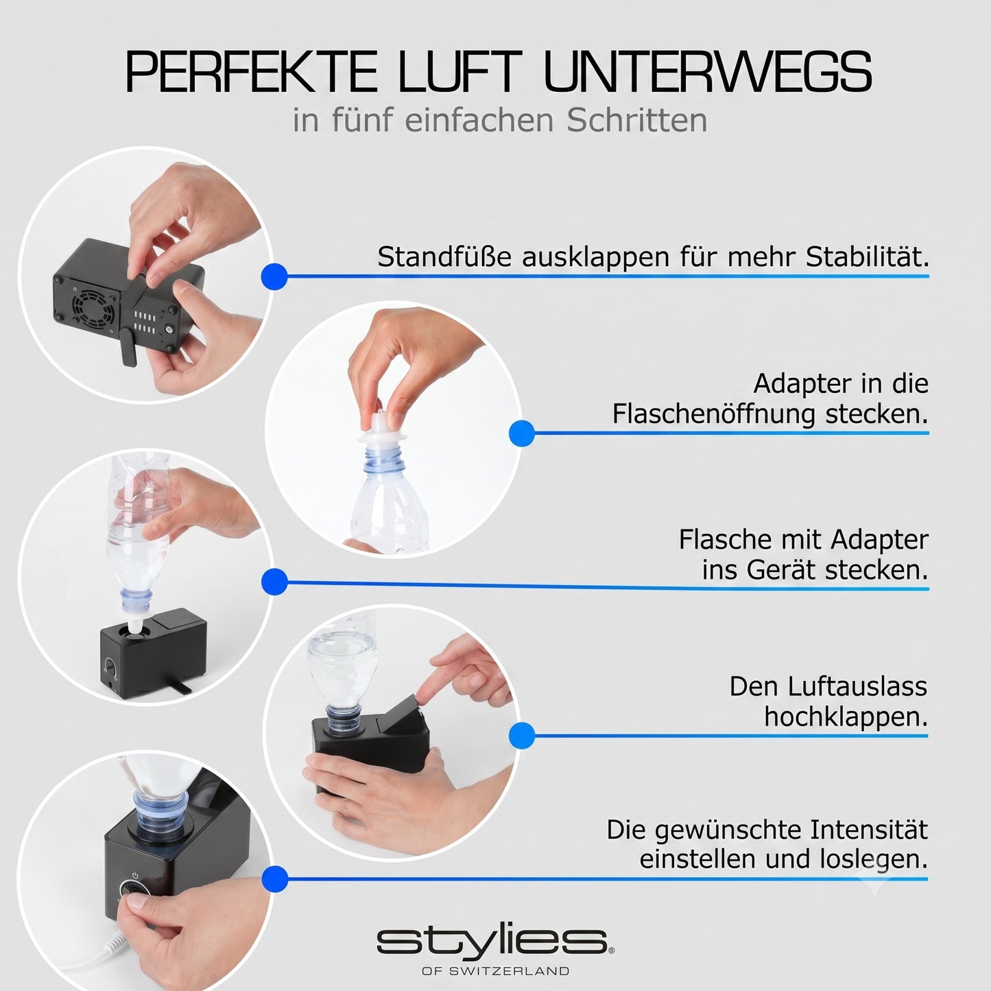 Atlas Reise-Luftbefeuchter