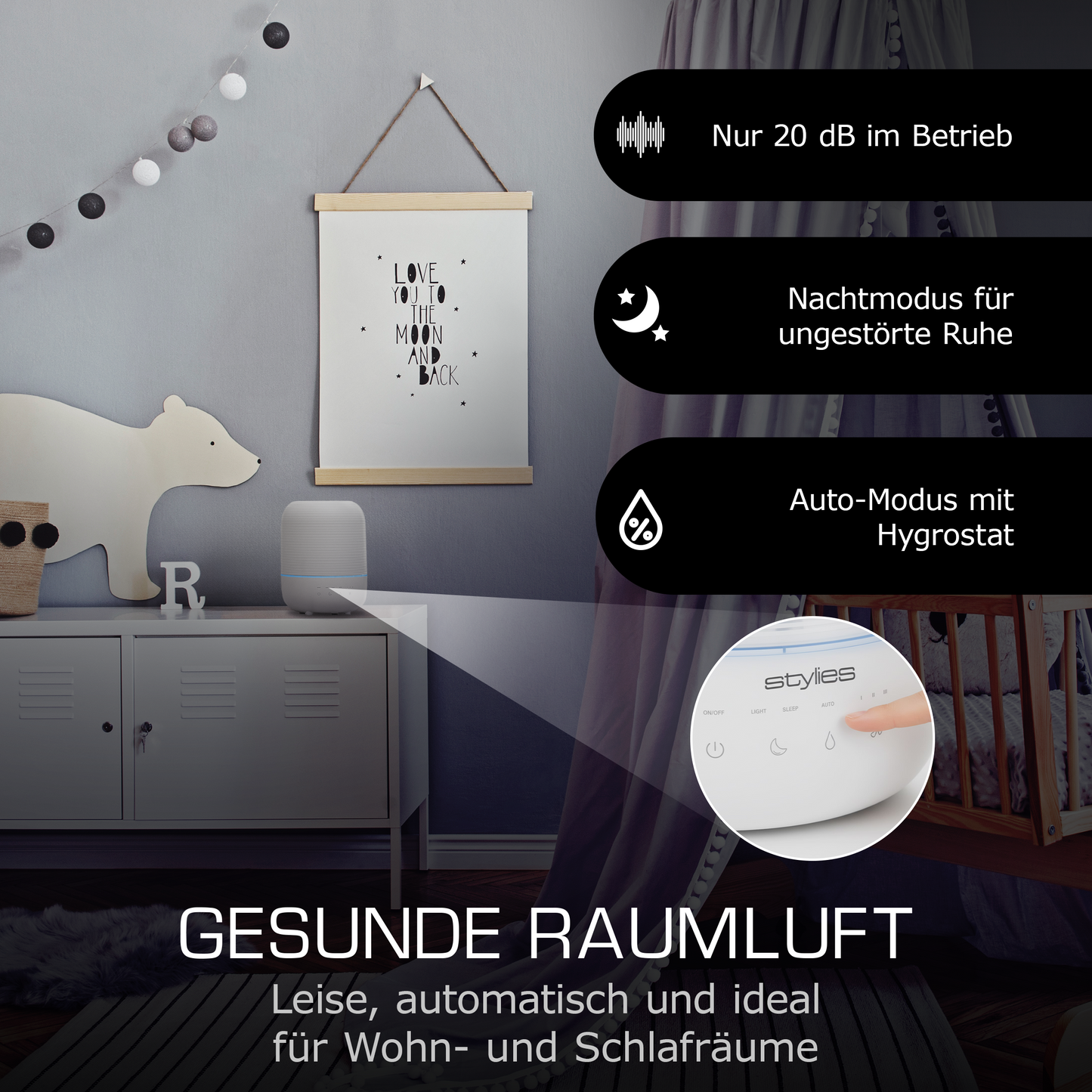 Lynx Ultraschall-Luftbefeuchter