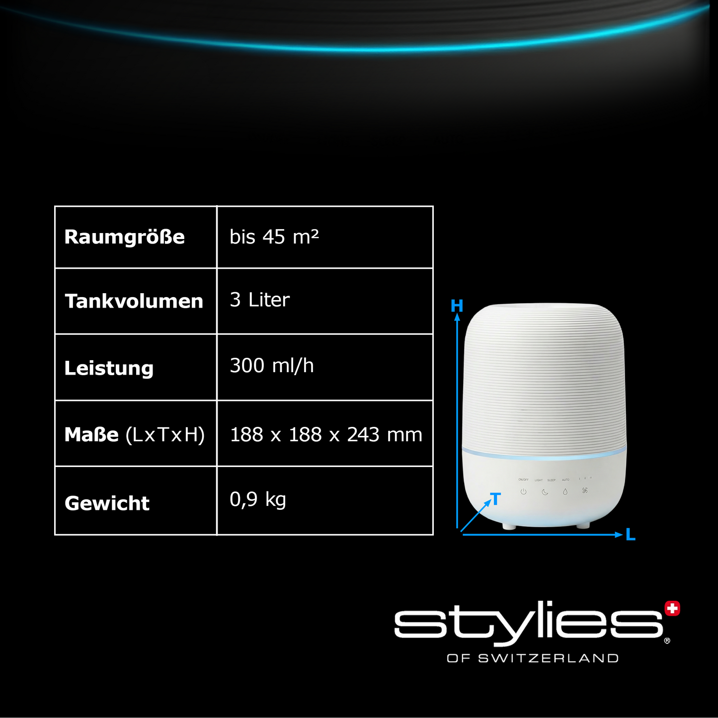 Lynx Ultraschall-Luftbefeuchter