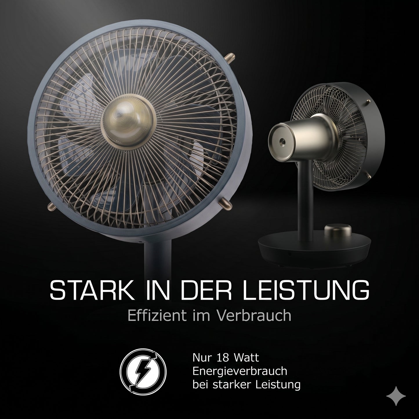 Cepheus Metall-Tischventilator - Testsieger
