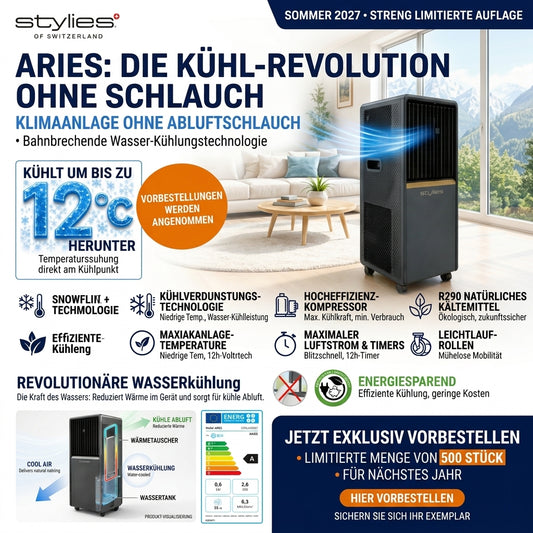 Aries Spot Klimaanlage Spot-Kühler, Revolution ohne Schlauch