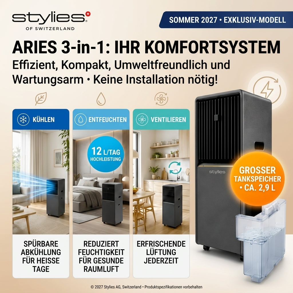 Aries Spot Klimaanlage Spot-Kühler, Revolution ohne Schlauch