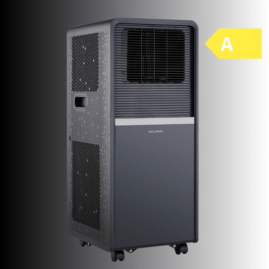 Arkturus Klimagerät 12000 BTU – Schweizer Design, Energieeffiziente Kühlung in Anthrazit & Platin - Stylies - Store.de