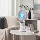 Dia 3-in-1 Akku-Tischventilator, Lüftkühler mit Ambientelicht