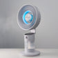 Dia 3-in-1 Akku-Tischventilator, Lüftkühler mit Ambientelicht
