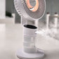 Dia 3-in-1 Akku-Tischventilator, Lüftkühler mit Ambientelicht