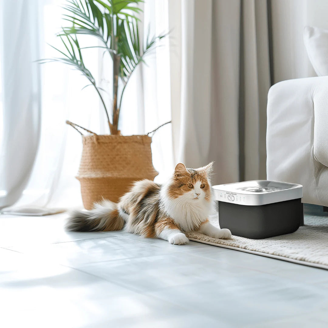 Fontanus Kabelloser Trinkbrunnen für Katzen & Hunde