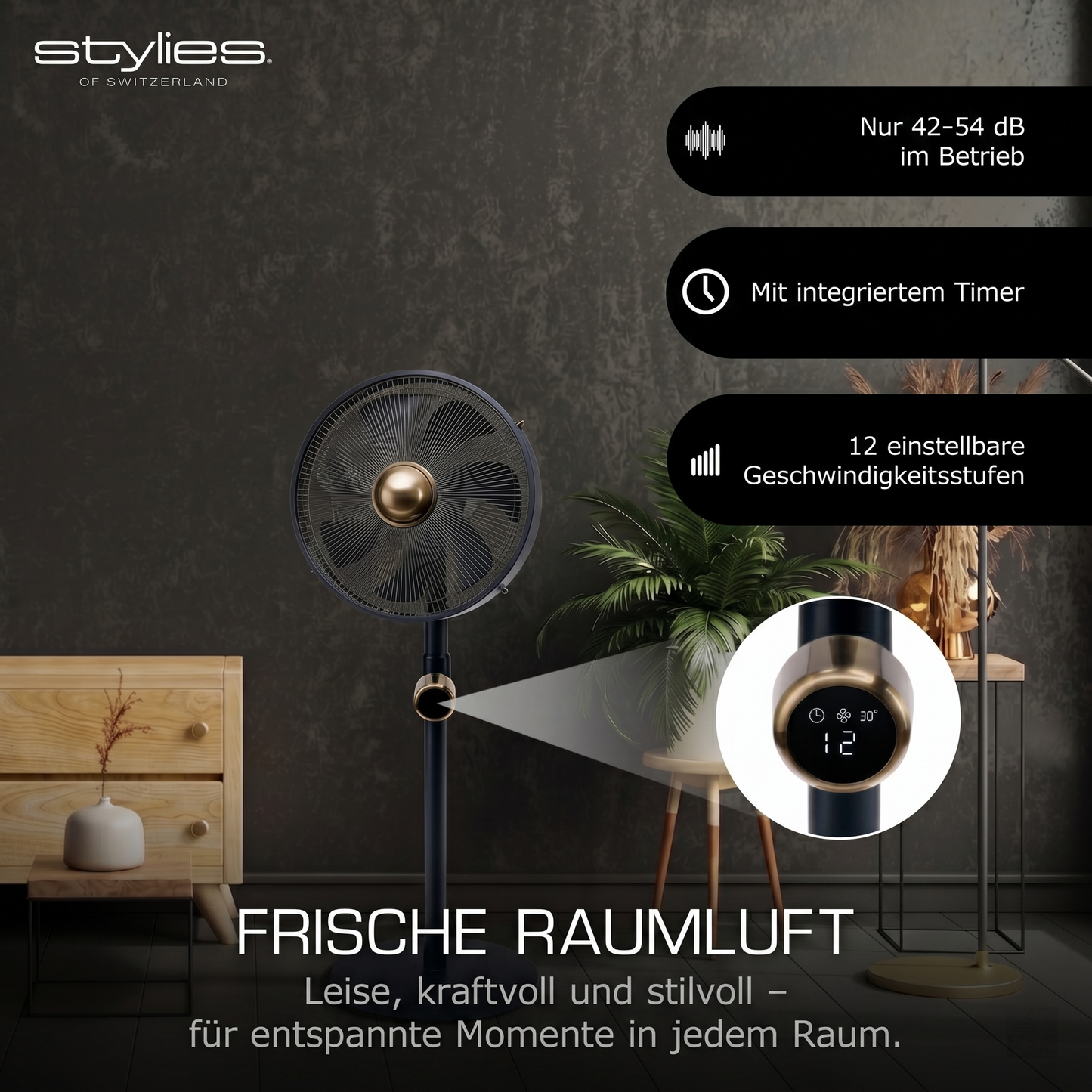 Uranus Metall-Standventilator - Testurteil (Note 1,7)