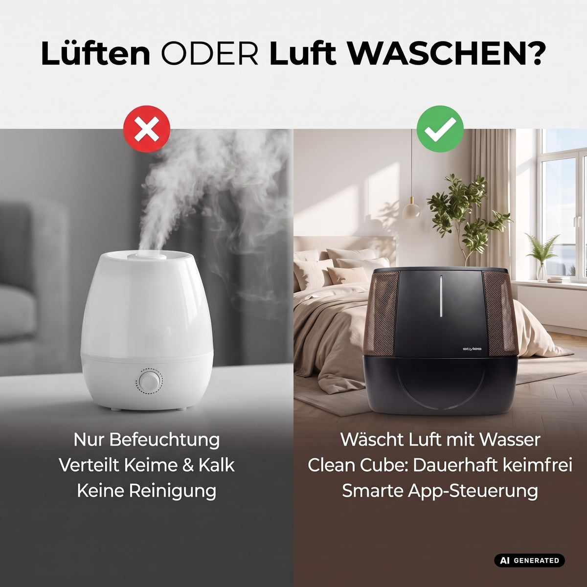 Antares Pro: Smarter 2-in-1 Luftwäscher