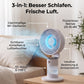 Dia 3-in-1 Akku-Tischventilator, Lüftkühler mit Ambientelicht