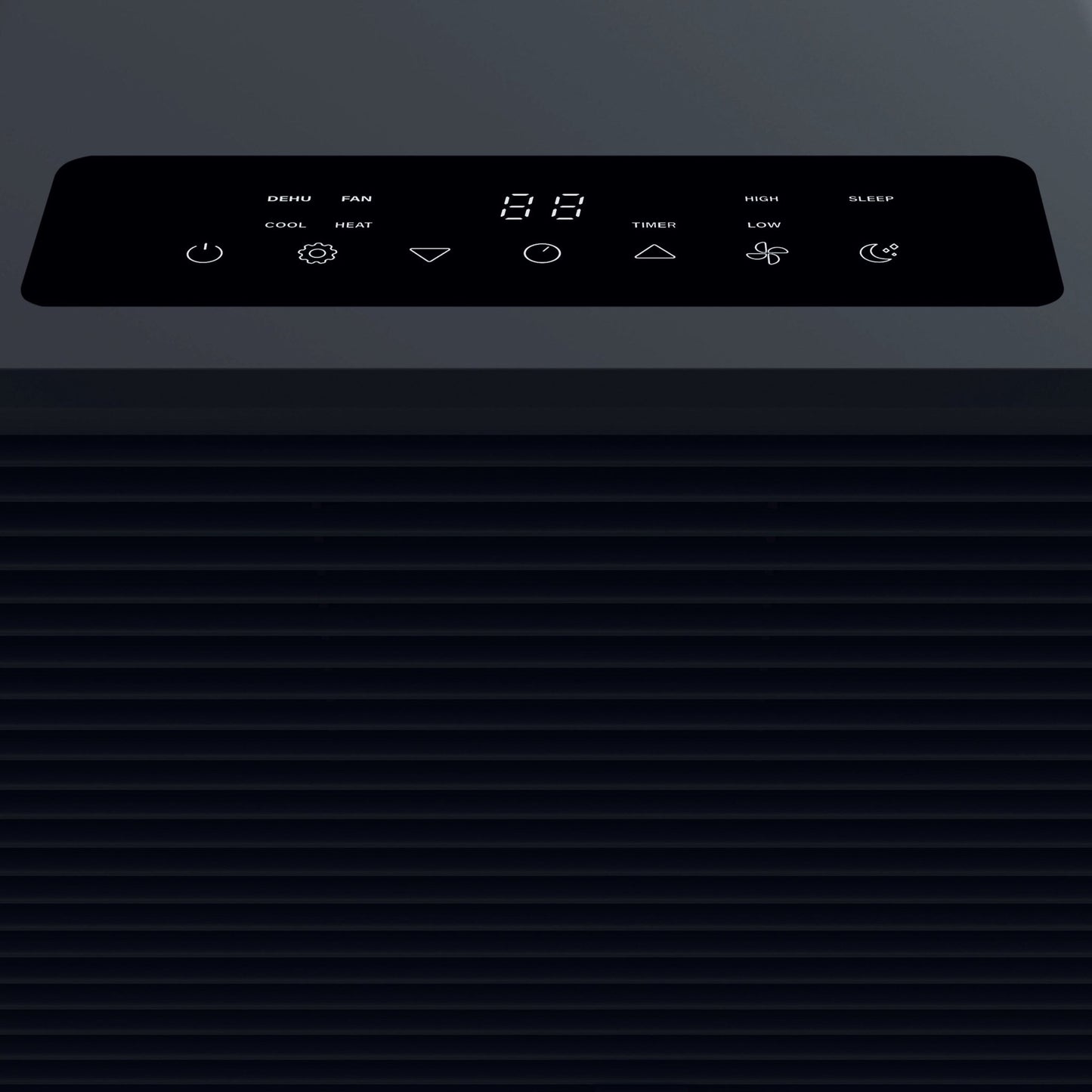 Polarix Klimagerät 9000 BTU – Schweizer Design, Energieeffiziente Kühlung in Anthrazit & Gold - Stylies - Store.de