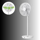 Antila 2-in-1 Stand- & Tischventilator mit Fernbedienung