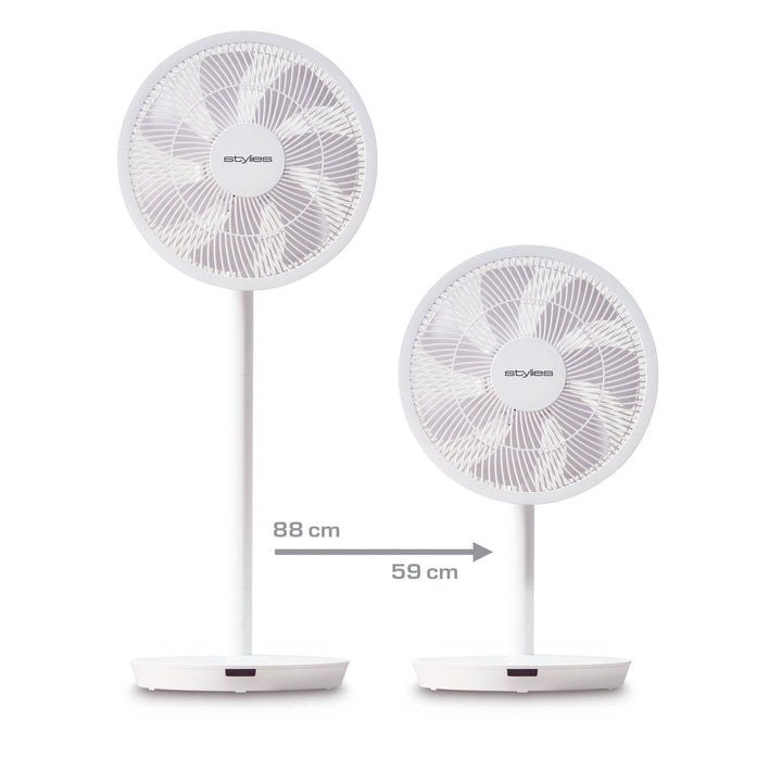 Antila 2-in-1 Stand- & Tischventilator mit Fernbedienung