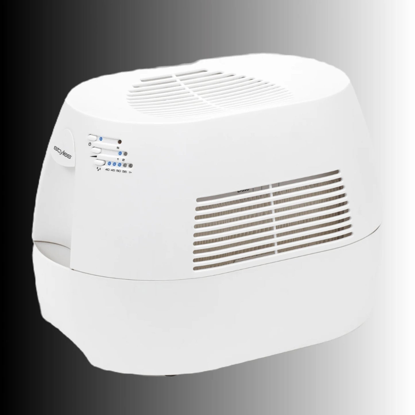 Humidificateur Orion Technologie d'évaporation – Hygiénique, Silencieux & Efficace jusqu'à 50 m²
