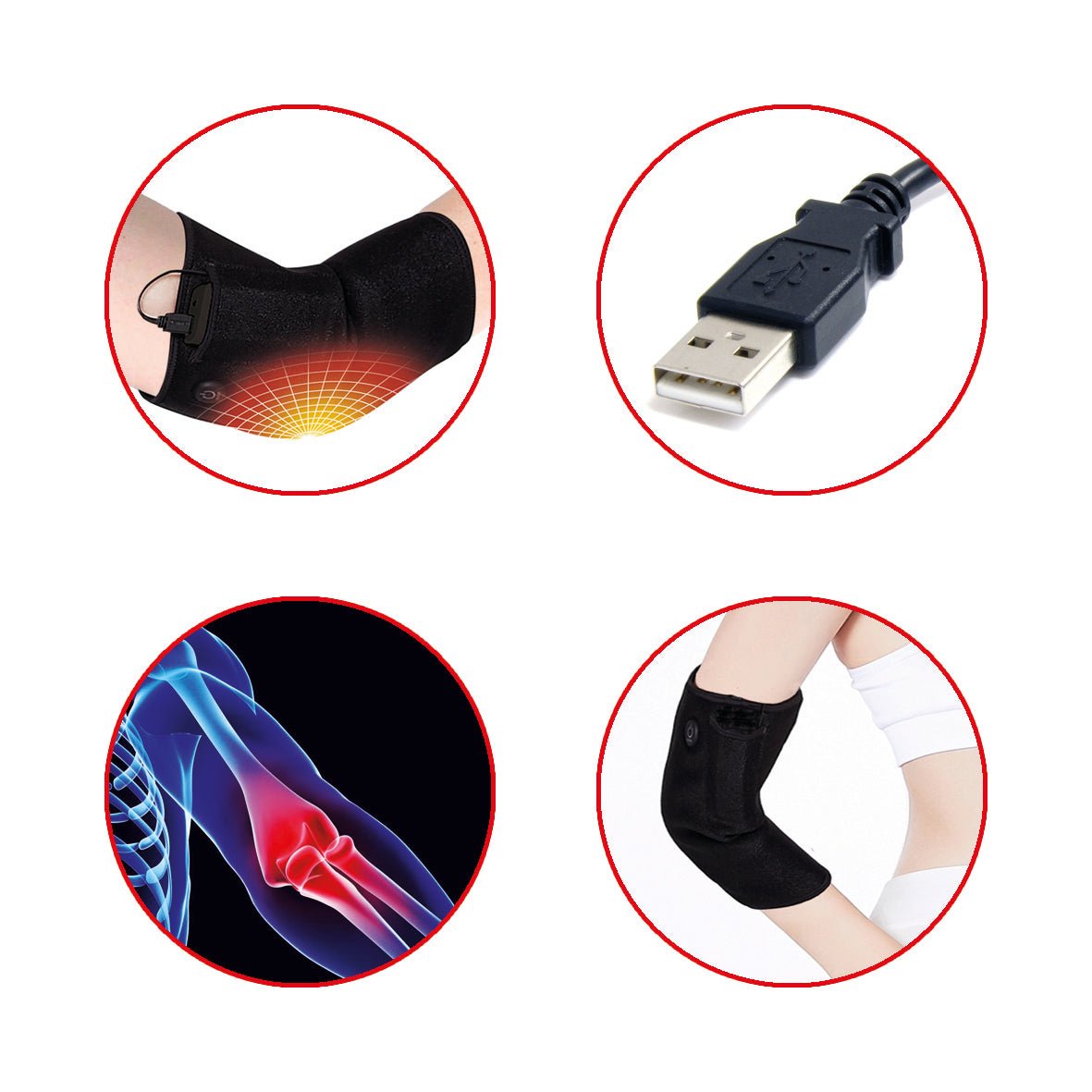 Wärmebandage Ellbogen – Schnell, Effektiv & Individuelle Schmerzlinderung - Stylies - Store.de