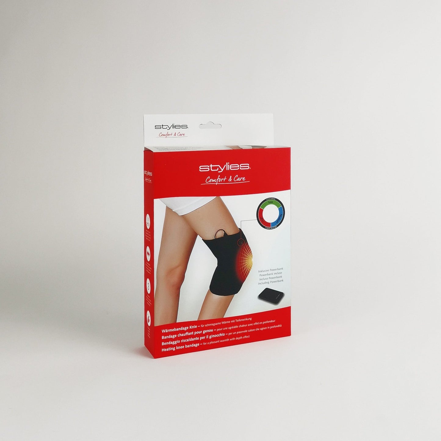 Wärmebandage Knie – Schnelle Schmerzlinderung mit gezielter Tiefenwärme - Stylies - Store.de