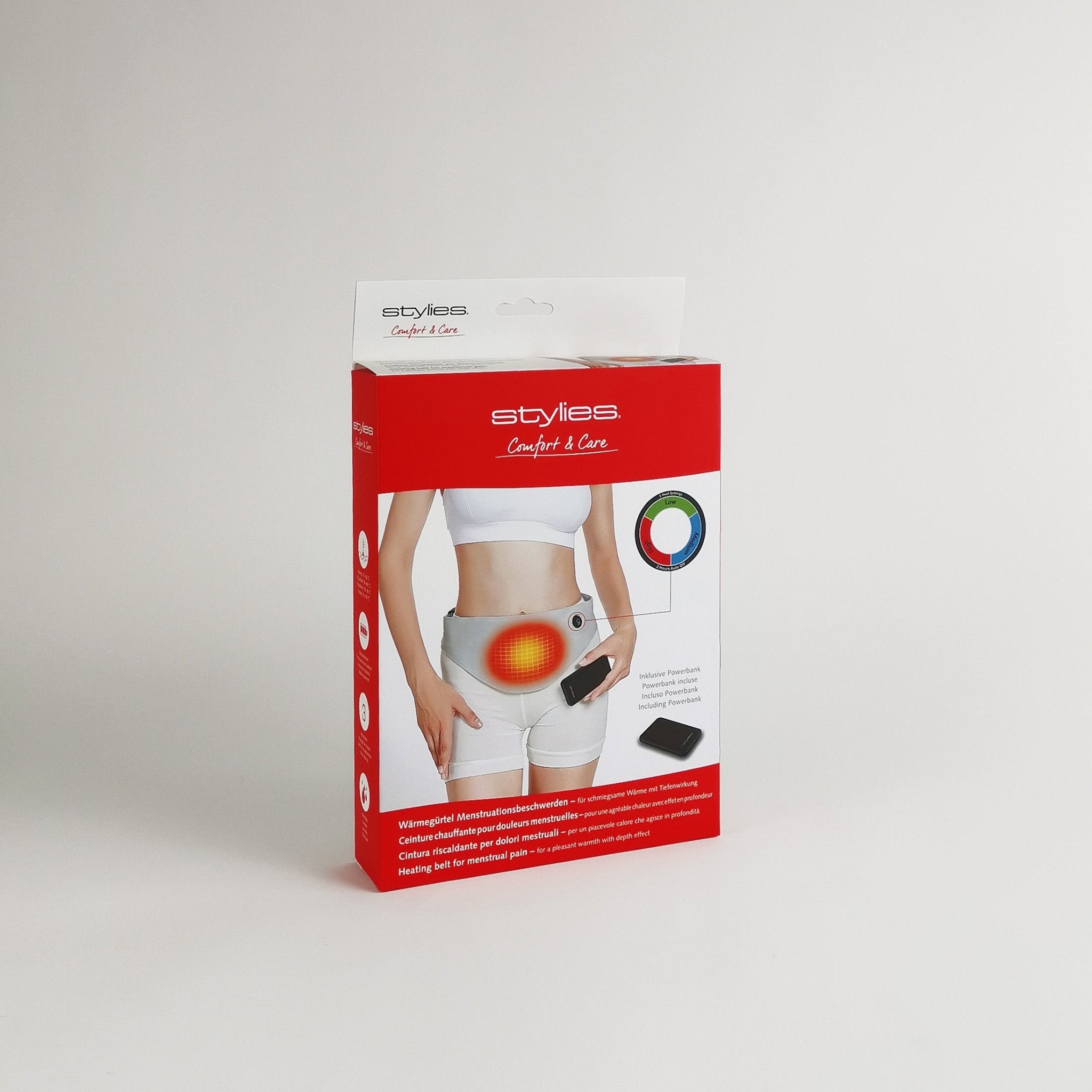 Wärmegürtel Menstruation – Beheizt, Flexibel & Schnell bei Schmerzen - Stylies - Store.de